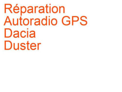 Autoradio GPS Dacia Duster 1 (2010-2013) phase 1