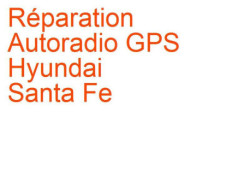 Autoradio GPS Hyundai Santa Fe 1 (2000-2006) [SM]