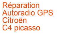 Autoradio GPS Citroën C4 picasso 1 (2006-2010) [U] phase 1