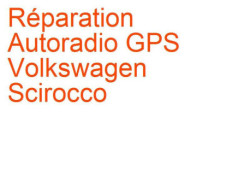 Autoradio GPS Volkswagen Scirocco 3 (2008-2014) [137] phase 1