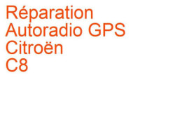 Autoradio GPS Citroën C8 (2002-2008) phase 1