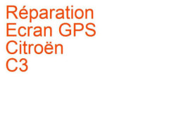 Ecran GPS Citroën C3 2 (2009-2013) [A51] phase 1 Continental DEVHRP
