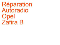 Autoradio Opel Zafira B (2005-2008) phase 1 Blaupunkt CD70