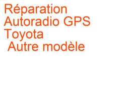 Autoradio GPS Toyota Autre modèle