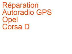 Autoradio GPS Opel Corsa D (2006-2014)
