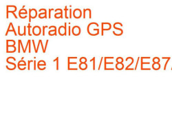 Autoradio GPS BMW Série 1 E81/E82/E87/E88 (2004-2007) phase 1