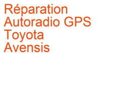Autoradio GPS Toyota Avensis 2 (2003-2009) [T25]