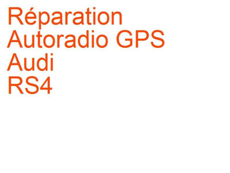 Autoradio GPS Audi RS4 (2000-2004) [B6]
