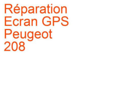 Ecran GPS Peugeot 208 1 (2012-2019) [HB]