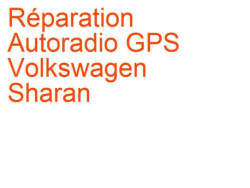 Autoradio GPS Volkswagen Sharan 2 (2010-2015) [7N] phase 1