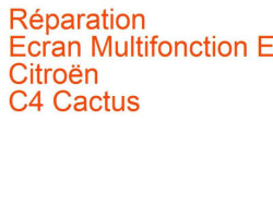 Ecran Multifonction EMF D Citroën C4 Cactus (2014-2020)