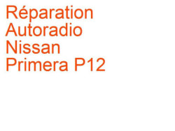 Autoradio Nissan Primera P12 (2002-2008)