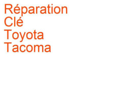 Clé Toyota Tacoma 2 (2005-2015)