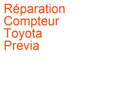 Compteur Toyota Previa 3 (2006-)