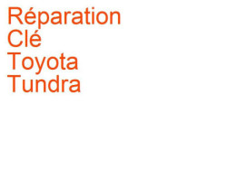 Clé Toyota Tundra 3 (2007-2013)