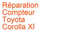 Compteur Toyota Corolla XI (2013-2018) [E160]