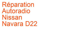 Autoradio Nissan Navara D22 (1997-2005)