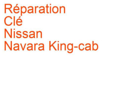 Clé Nissan Navara King-cab (1997-2005)