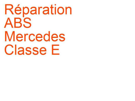 ABS Mercedes Classe E (2002-2009) [S211] Bosch A0054317312