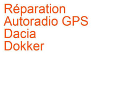 Autoradio GPS Dacia Dokker (2012-)