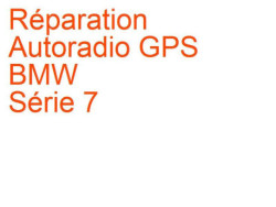 Autoradio GPS BMW Série 7 (2001-2008) [E65]