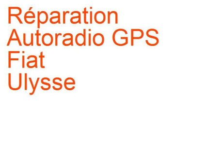 Autoradio GPS Fiat Ulysse 2 (2008-2013) phase 2