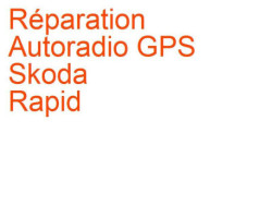 Autoradio GPS Skoda Rapid (2011-) Blaupunkt Amundsen