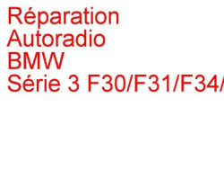 Autoradio BMW Série 3 F30/F31/F34/F80 (2012-2015) phase 1