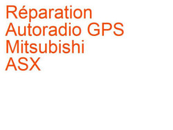 Autoradio GPS Mitsubishi ASX (2010-2012) phase 1
