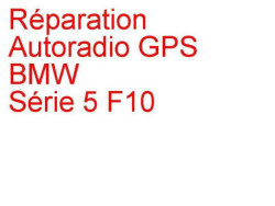 Autoradio GPS BMW Série 5 (2010-2013) [F10] phase 1
