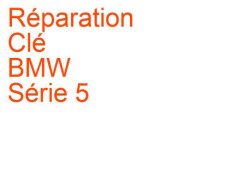 Clé BMW Série 5 (2010-2013) [F10] phase 1