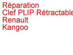 Clé PLIP Rétractable Renault Kangoo 2 (2013-2020) phase 2