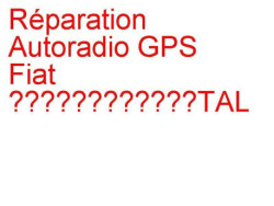 Autoradio GPS Fiat Talento (2016-2020) LG Electronics Media Nav LAN5200WR4
