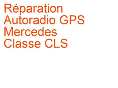 Autoradio GPS Mercedes Classe CLS (2004-2010) [C219] Harman Becker BE 7039